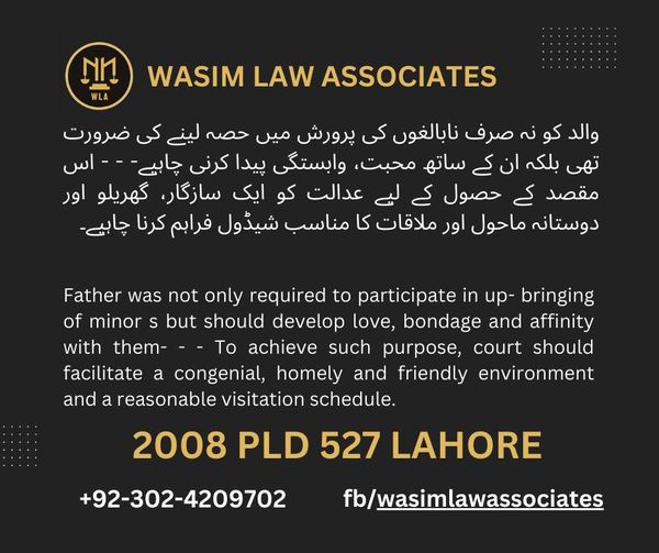 2008 PLD 527 LAHORE Wasim Law Services
